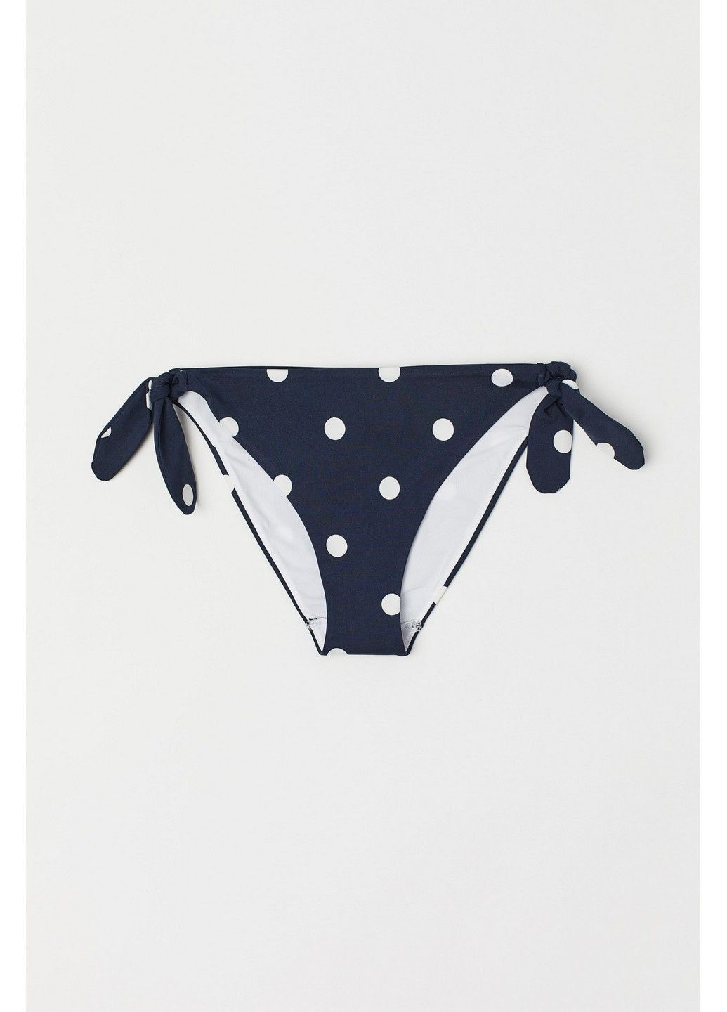 Темно-синие купальные плавки в горошек H&M