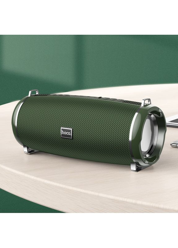 Акустика бездротова Xpress sports BT speaker LED IPX5 HC2 темно зелена Hoco (280877732)
