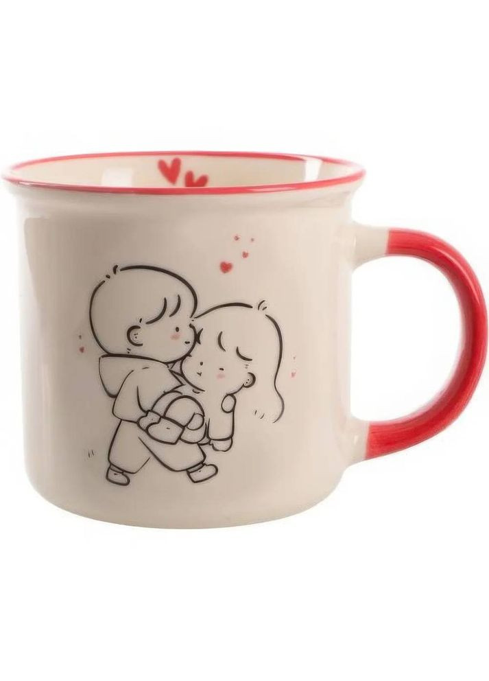 Кухоль Hugs B 370 мл White (GB057-E0950B) Limited Edition (337311371)