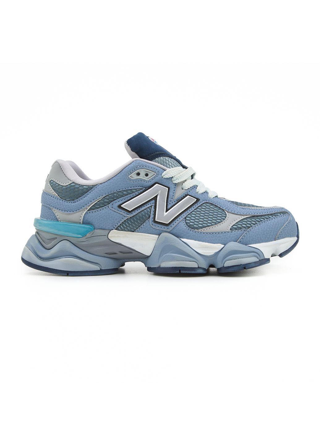 КРОССОВКИ ЖЕНСКИЕ NEW BALANCE 9060 ARCTIC GREY НЬЮ БЕЛАНС 9060 No Brand серые демисезоны (367172438)