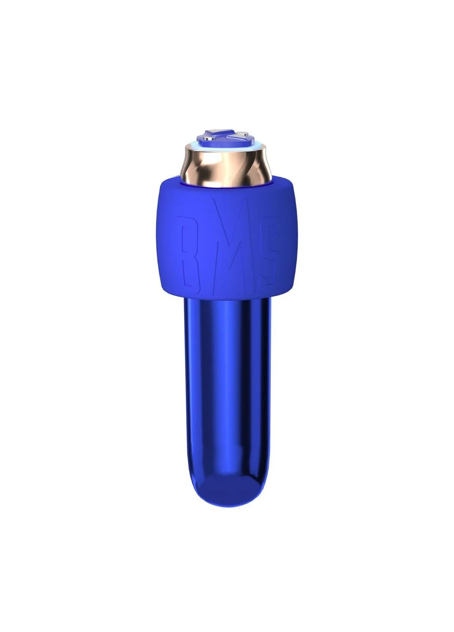 Віброкуля Maximum + Comfy Cuff Blue, суперпотужна, різна інтенсивність, силіконова манжета Swan (383111249)