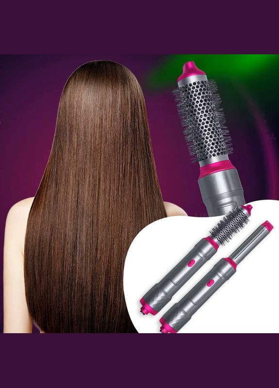 Стайлер для волосся 5 в 1 + Кейс чохол Hair Brush No Brand (284724125)