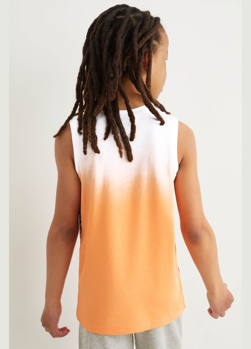 Комбінована літня комплект футболка та майка для хлопчика 2198385 C&A