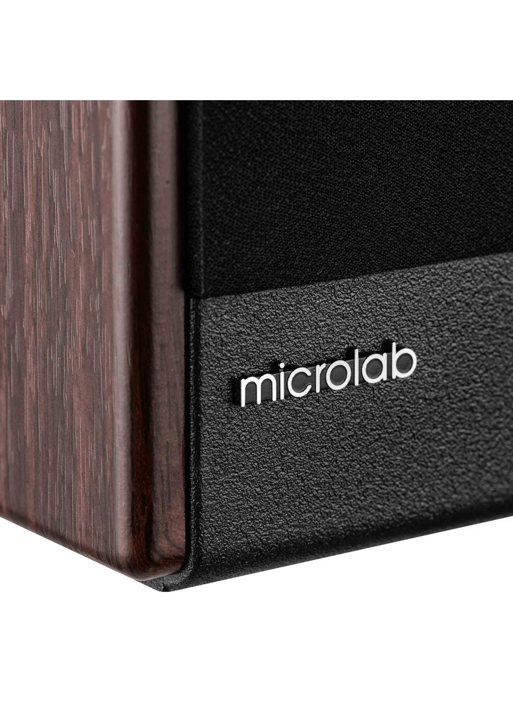 Акустическая система SOLO 4 2.0, 60w, mini-jack/, коричневый Microlab (364275397)