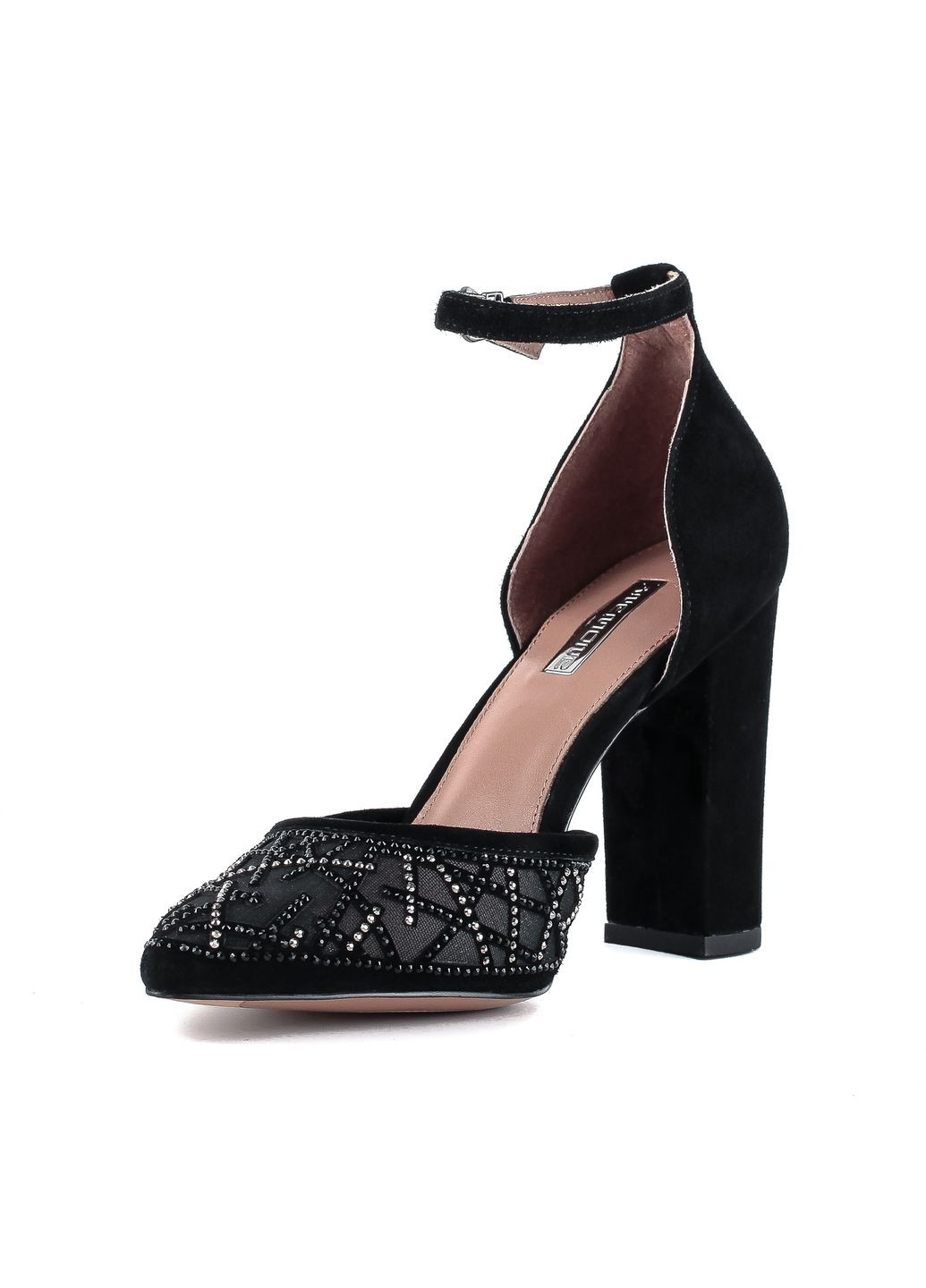 Черные босоножки (727л) Anemone