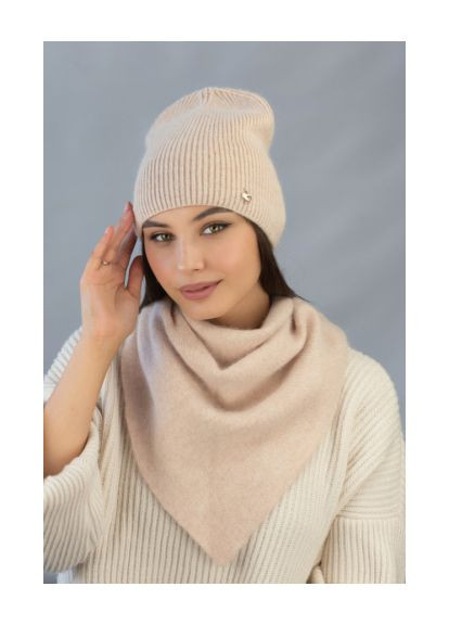 Жіночий комплект «Ажен», шапка та косинка Braxton (369559047)