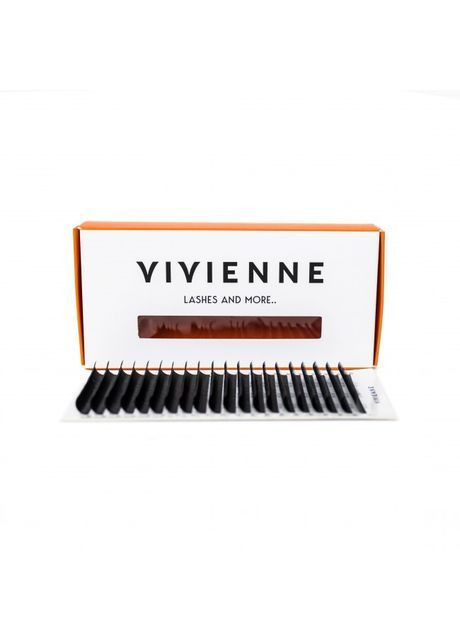 Ресницы Elite 20 линий L 0.07 мм 9 мм Черный VIVIENNE (362587583)