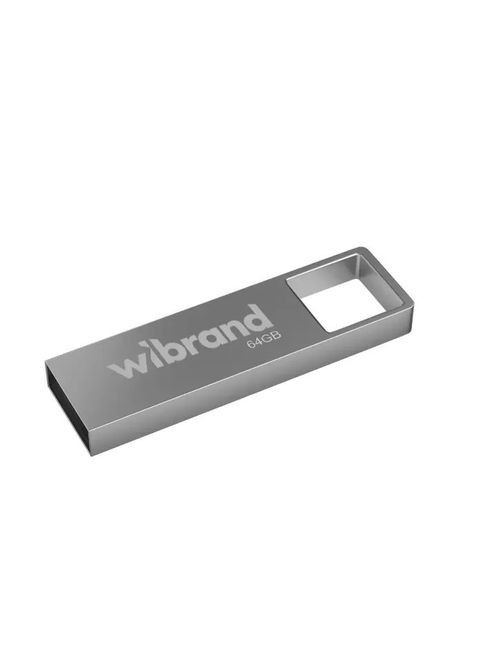 USB флеш накопитель (WI2.0/SH64U4S) Wibrand 64GB Shark Silver USB 2.0 (338627862)