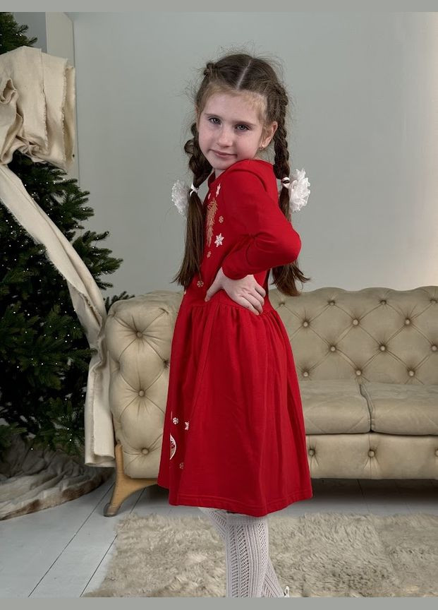 Червона сукня для дівчинки "казка" hc (h001-6117) No Brand (307056345)