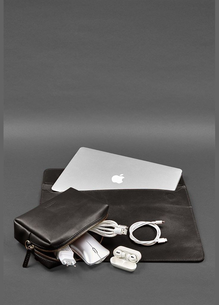 Шкіряний набір Мобільний Універсальний темно-коричневий (A-028277) BlankNote (328444982)