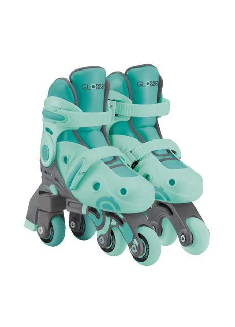 Роликовые коньки 2 в 1 мятно-зеленые 26-29 (780-206) Globber (370968764)