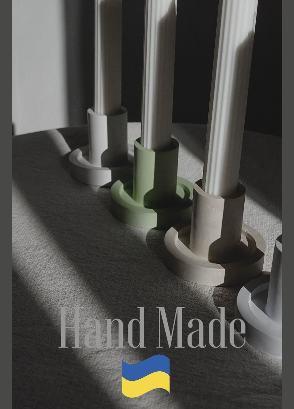 Підсвічник гіпсовий класичний Hand Made (327366727)