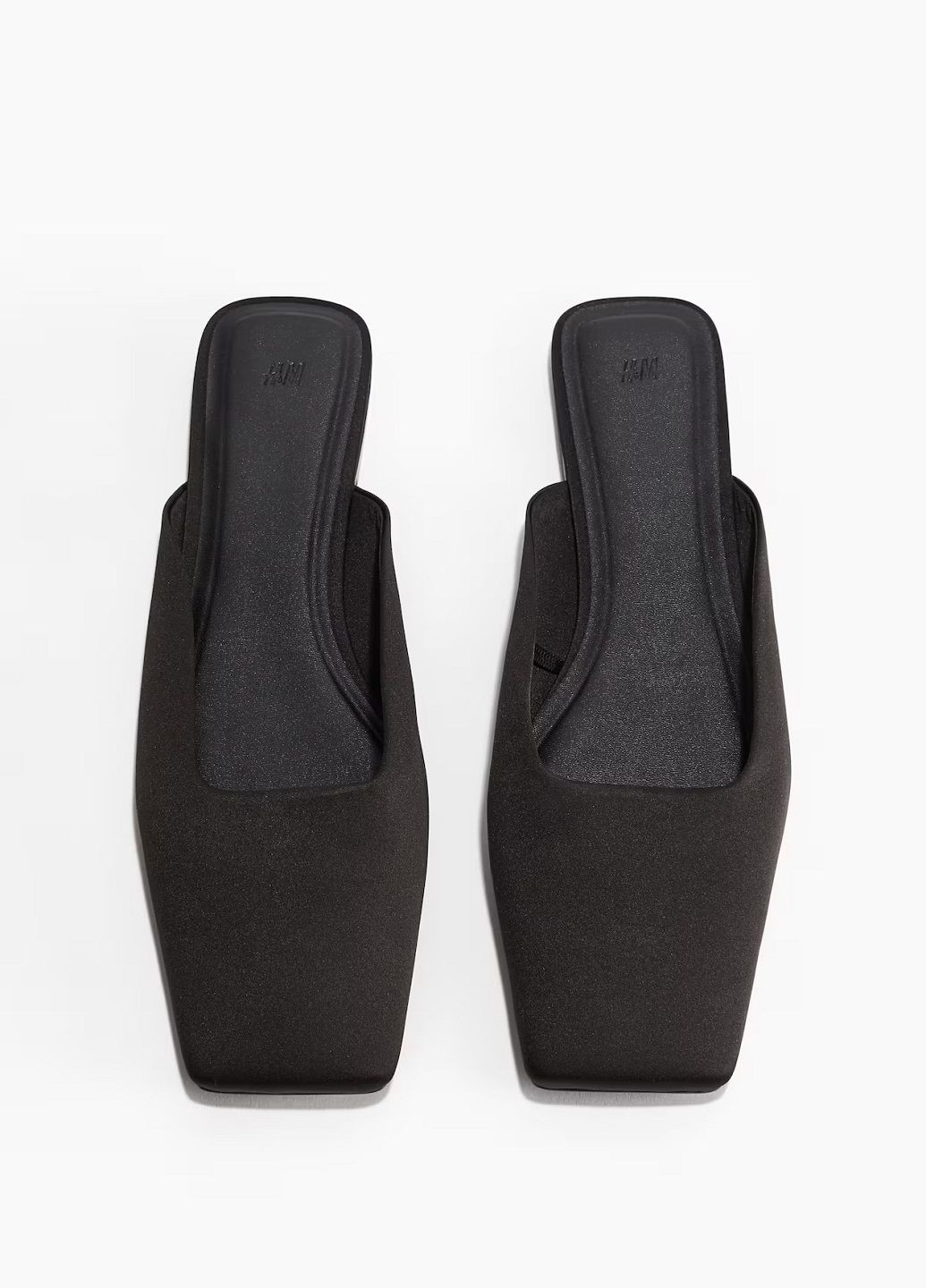 Черные мюли H&M