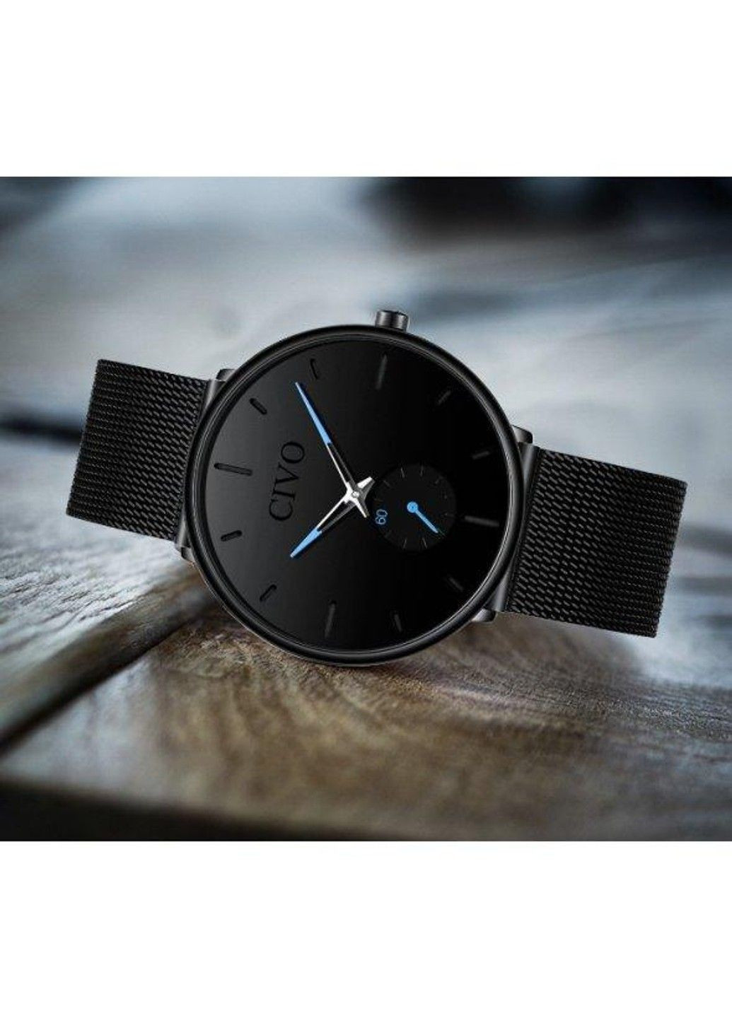 Чоловічий наручний годинник Tower Black Civo (313653638)