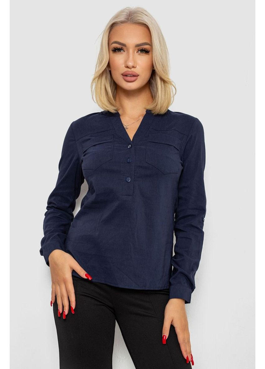 Синіти блуза однотонна,, 230r96-11 Ager