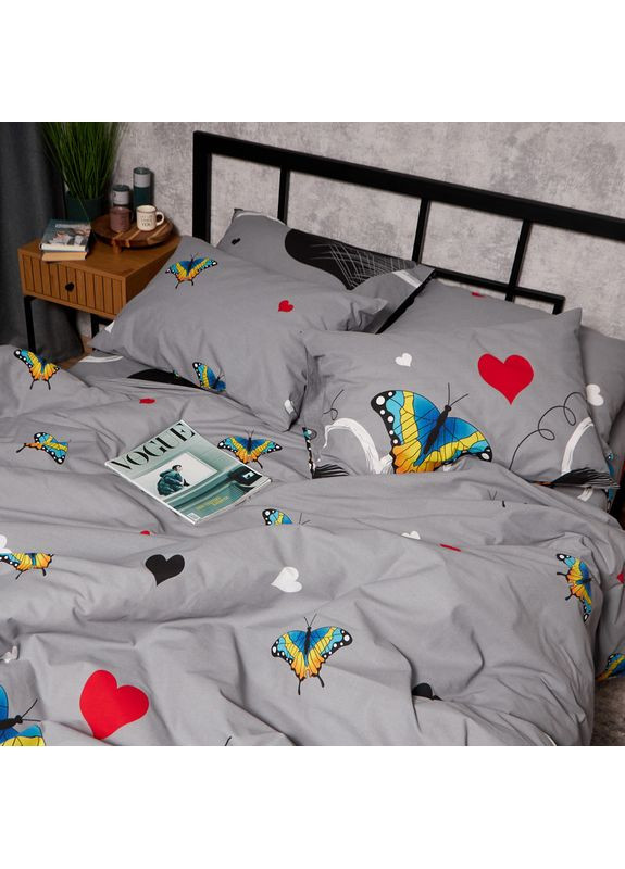 Набор наволочек Бязь Gold Люкс 50х70 2 шт (MS-840001293) Moon&Star Butterfly Love (356682698)