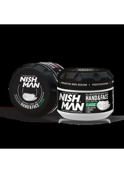 Крем для рук та обличчя Hand & Face Cream Classic 300 мл Nishman (323459724)