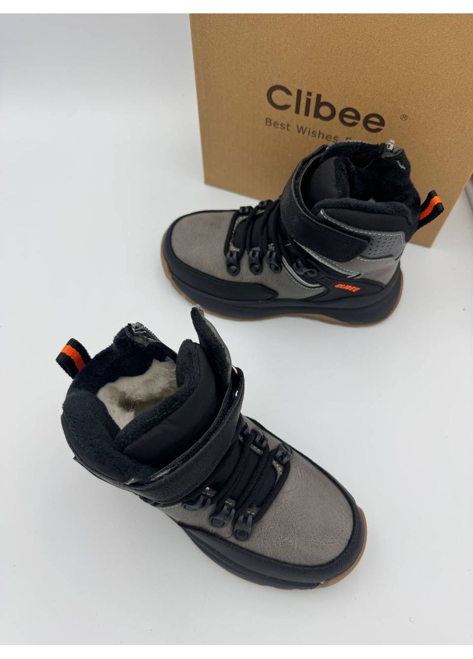 Стильні та теплі зимові черевички для хлопчиків Clibee (369681999)
