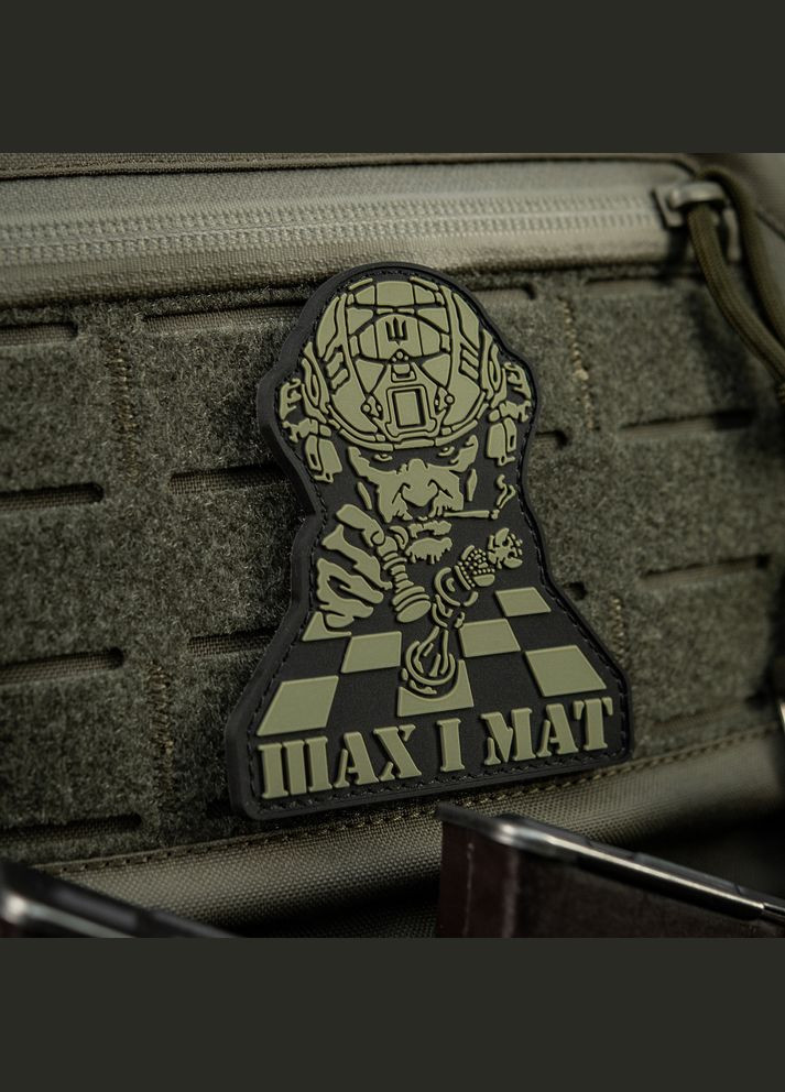 Нашивка Шах и Мат Black/Olive M-TAC (315047227)