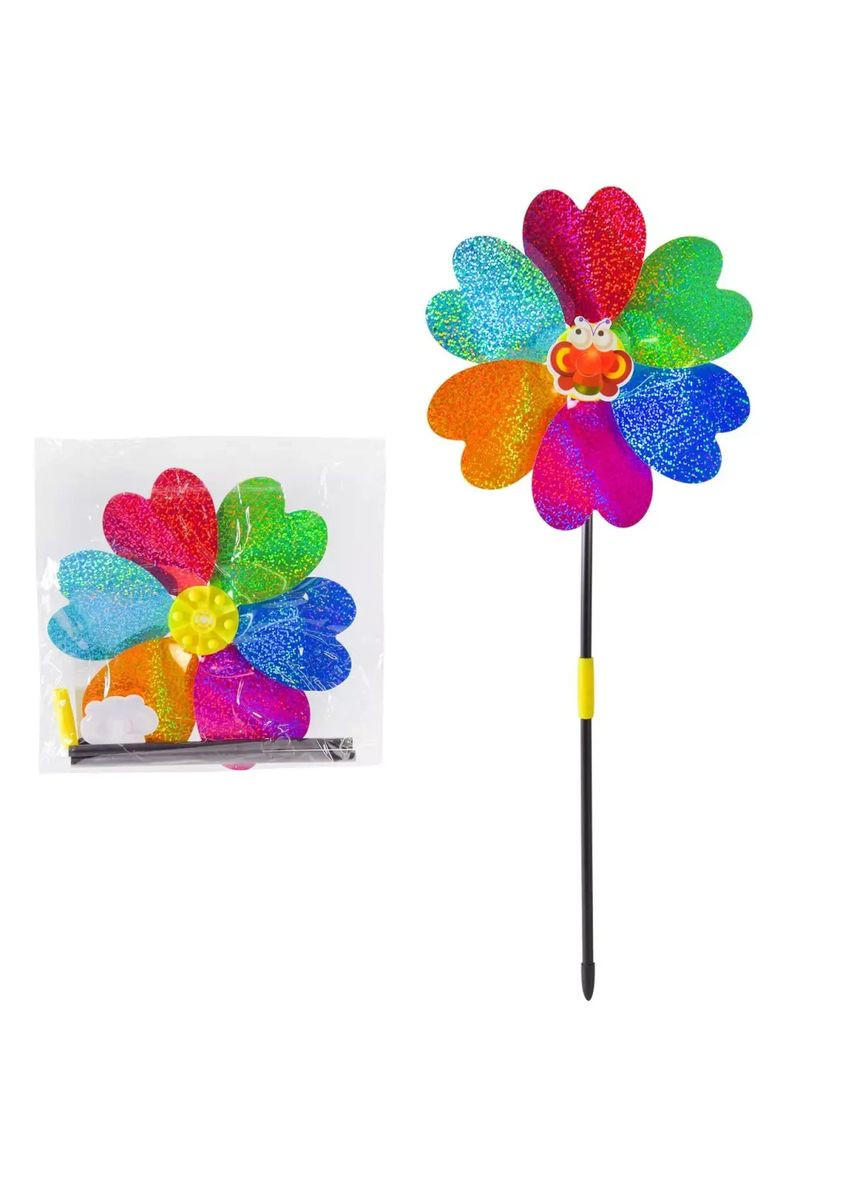 Игрушка ветряная мельница V2454 в пакете No Brand (362422497)