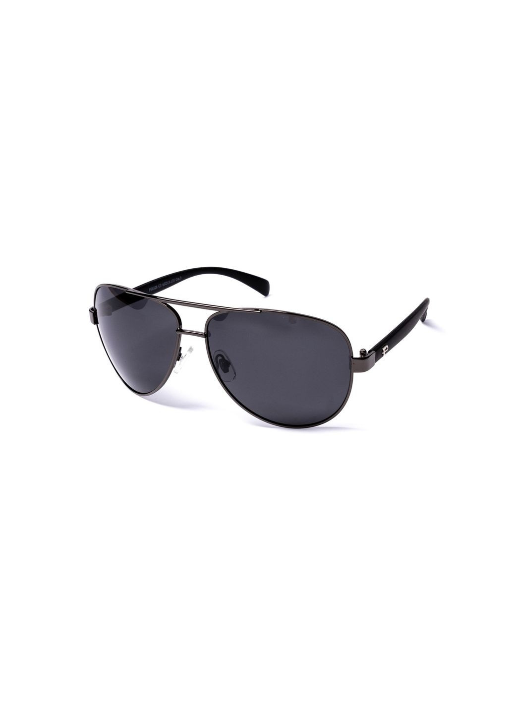 Солнцезащитные очки с поляризацией Авиаторы мужские 383-517 LuckyLOOK 383-517m (289358929)