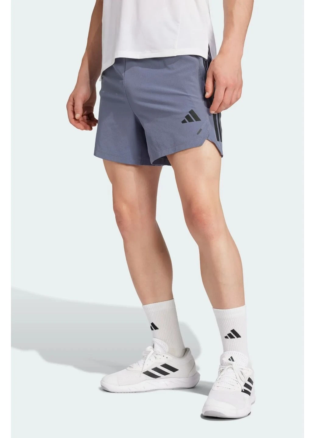 Шорты Power 3-Stripess Grey JE8236 adidas (398038692)