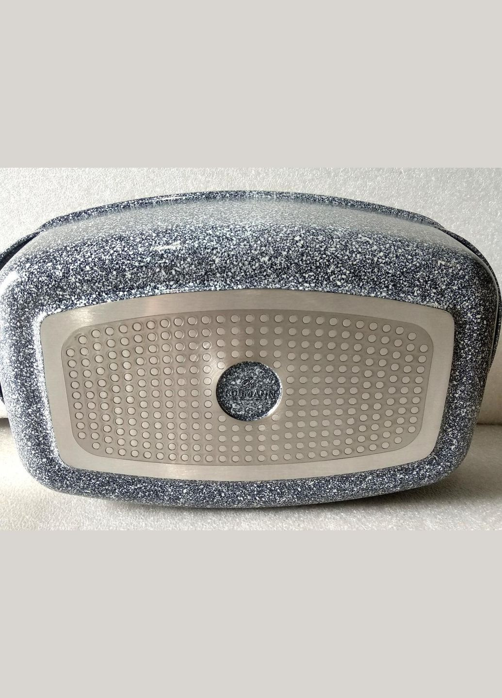 Гусятниця алюмінієва зі скляною кришкою 5.5 л (BH-6233MRB) Bohmann (334004850)