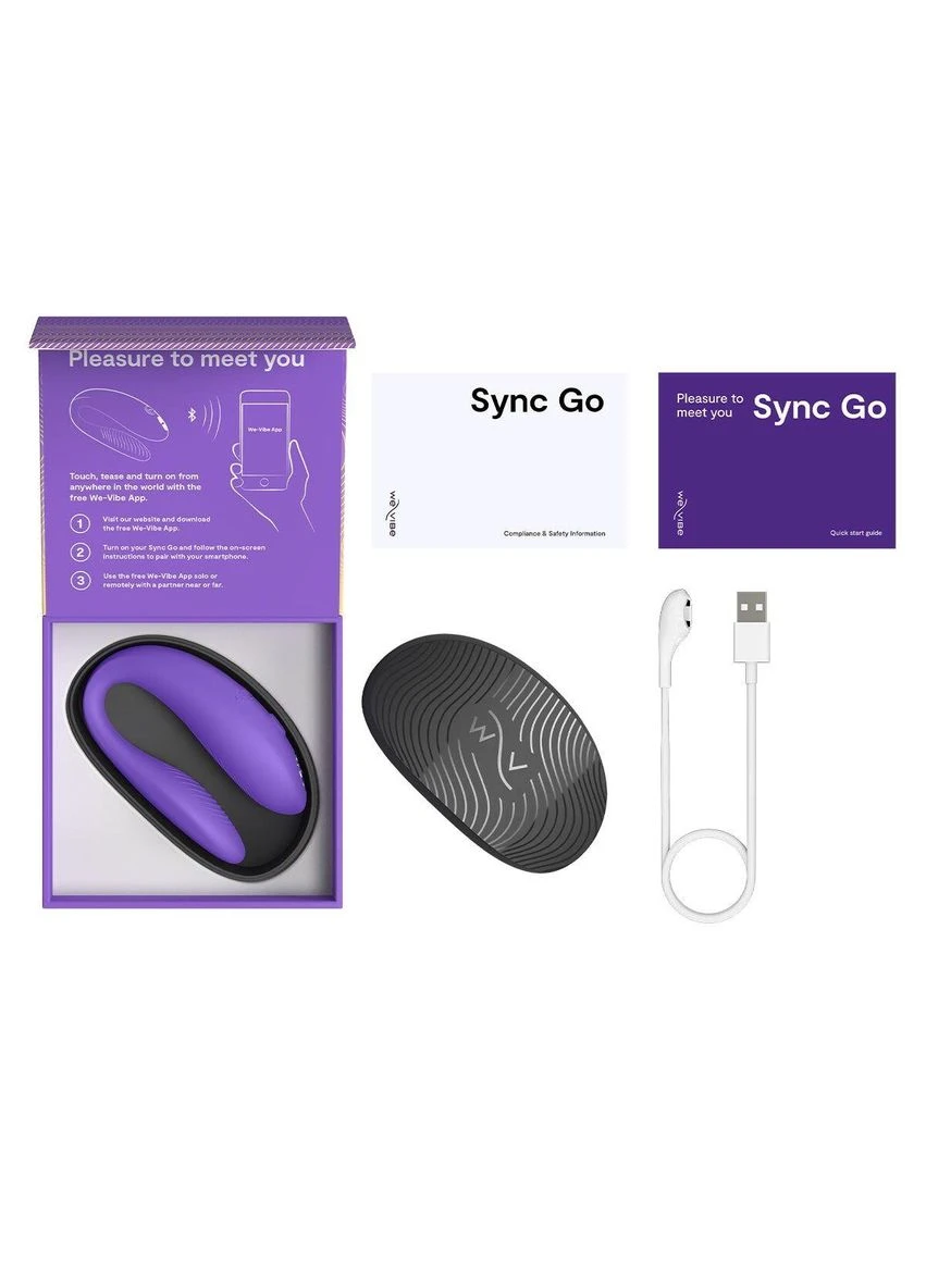 Смарт вібратор для пар Sync GO Light Purple We-Vibe (315013521)