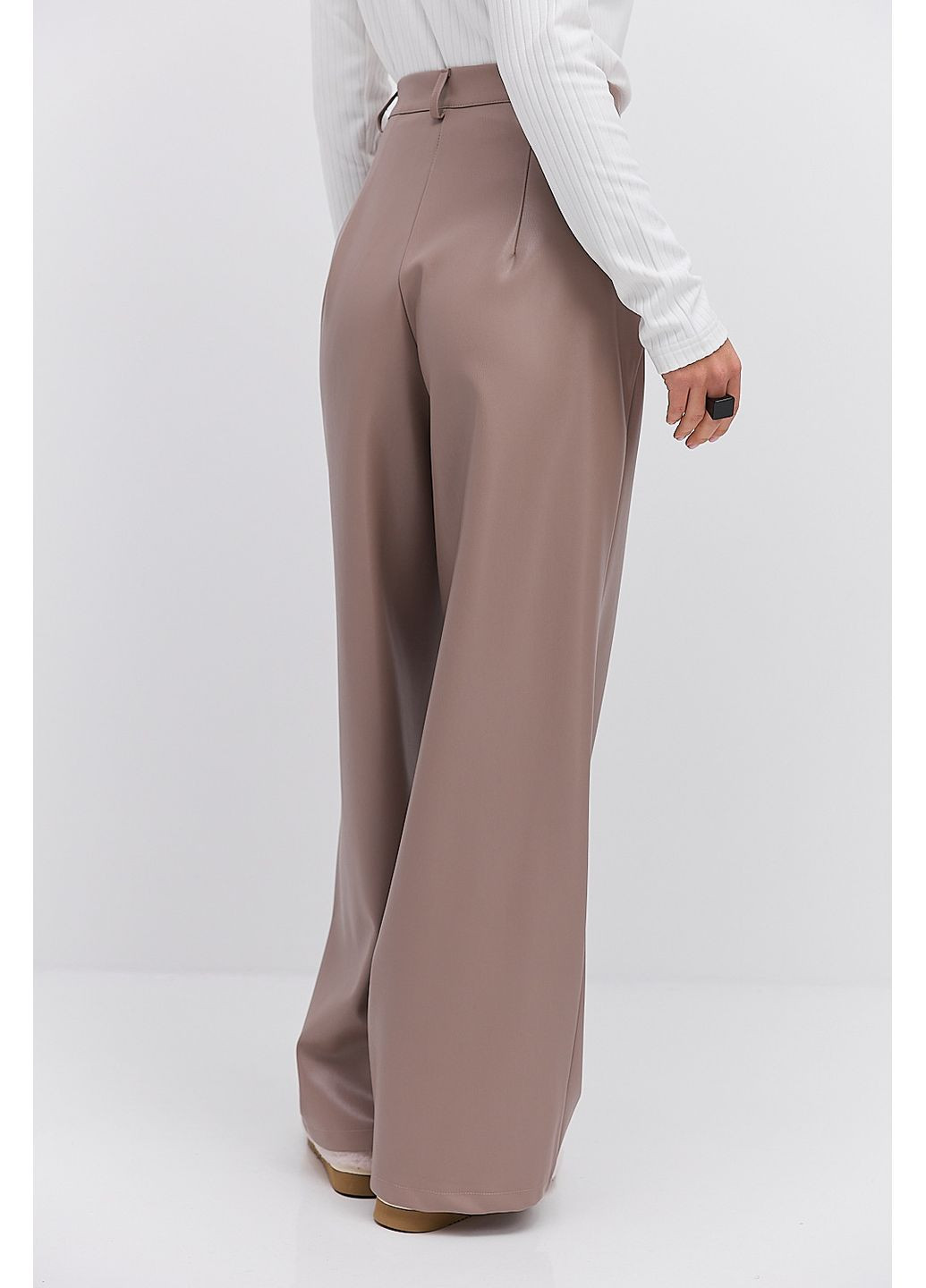 Прямые брюки из экокожи Arjen (368023479)