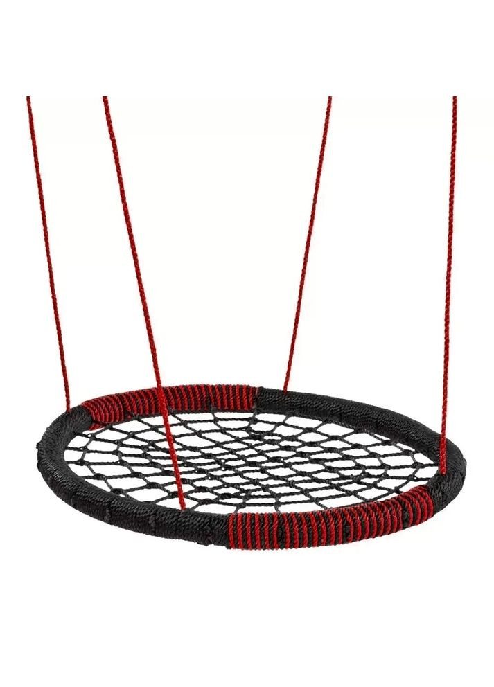 Качели гнездо Elips 108 х 83 см Black RED WCG (342121095)