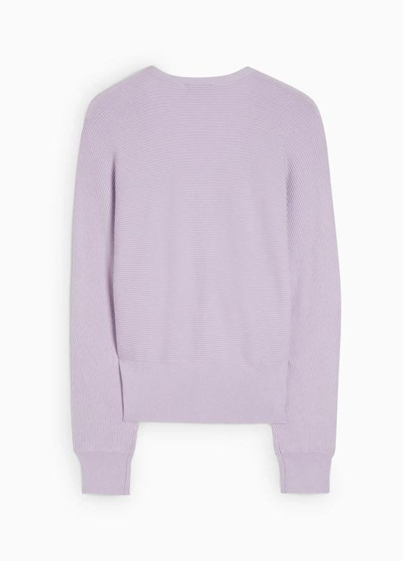 Кардиган трикотажний з камінням в рубчик базовий C&A (307826103)