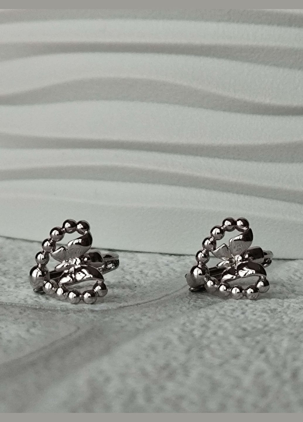 Дитячі сріблясті сережки ксюпінг xuping родій медсталь Xuping Jewelry (337503365)