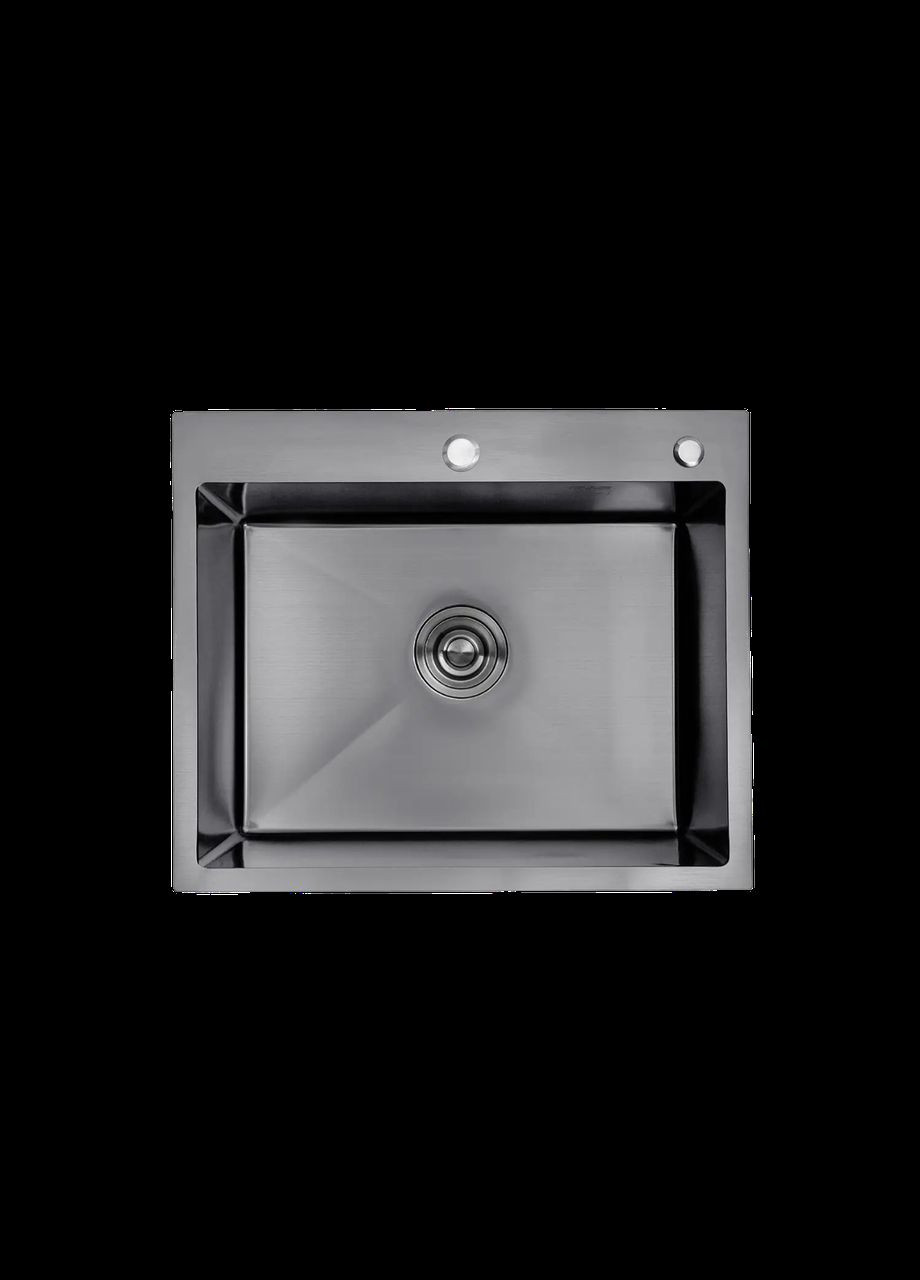 Комплект кухонної мийки KRP Schwarze - 6050HM PVD Kroner (336937200)