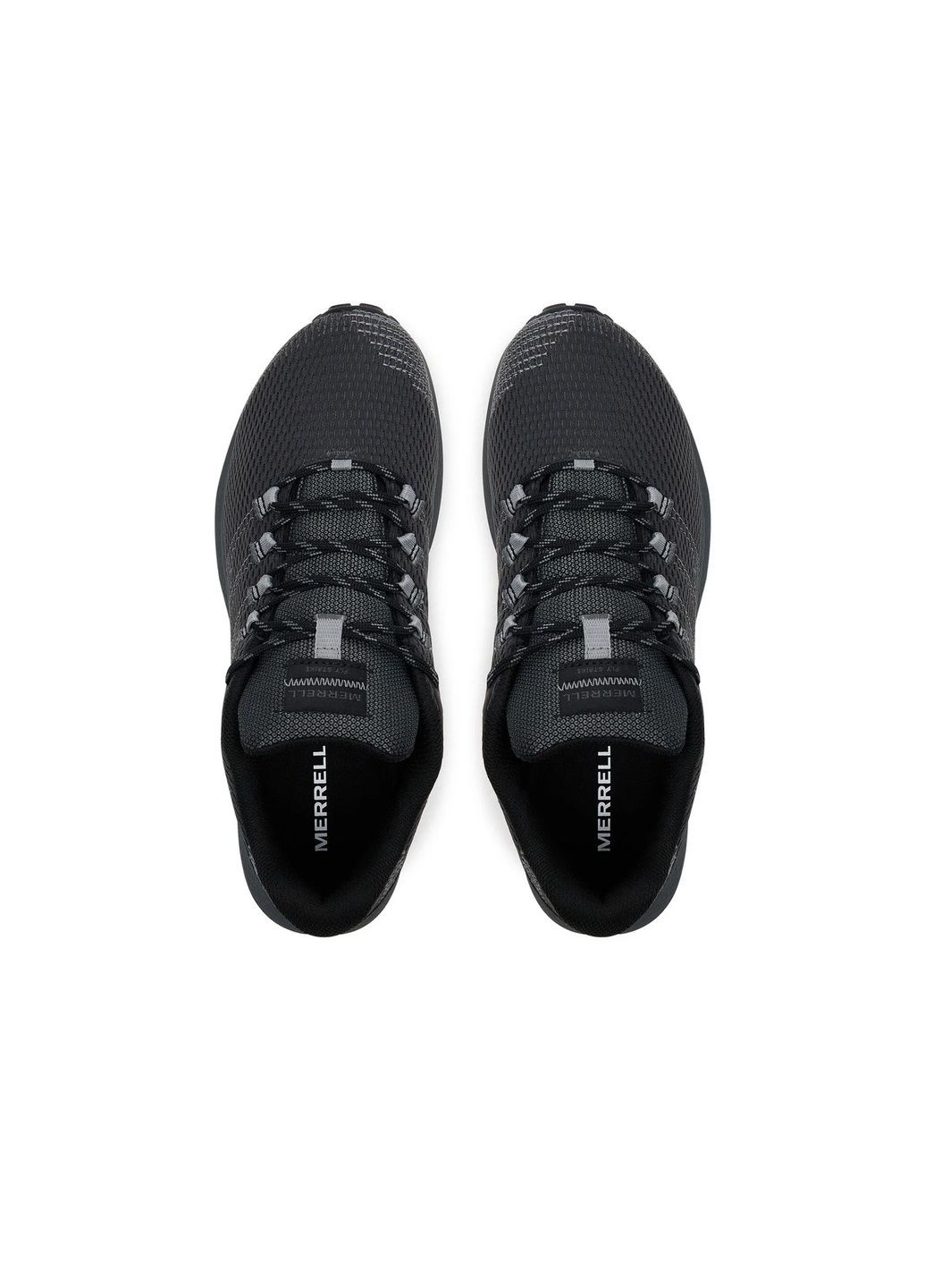 Черные мужские кроссовки fly strike gtx m black j067253 Merrell