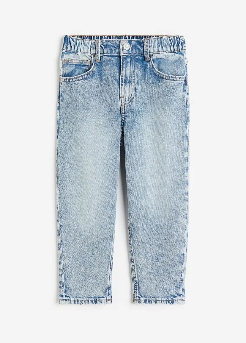 Штани джинси для хлопчика 9434 122 см Блакитний 71273 H&M (295468741)