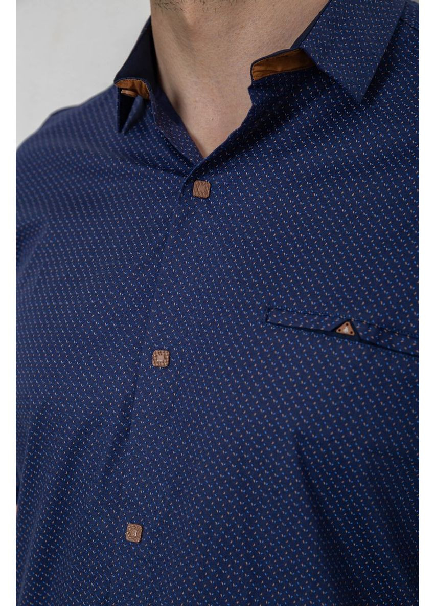 Темно-синяя рубашка Ager