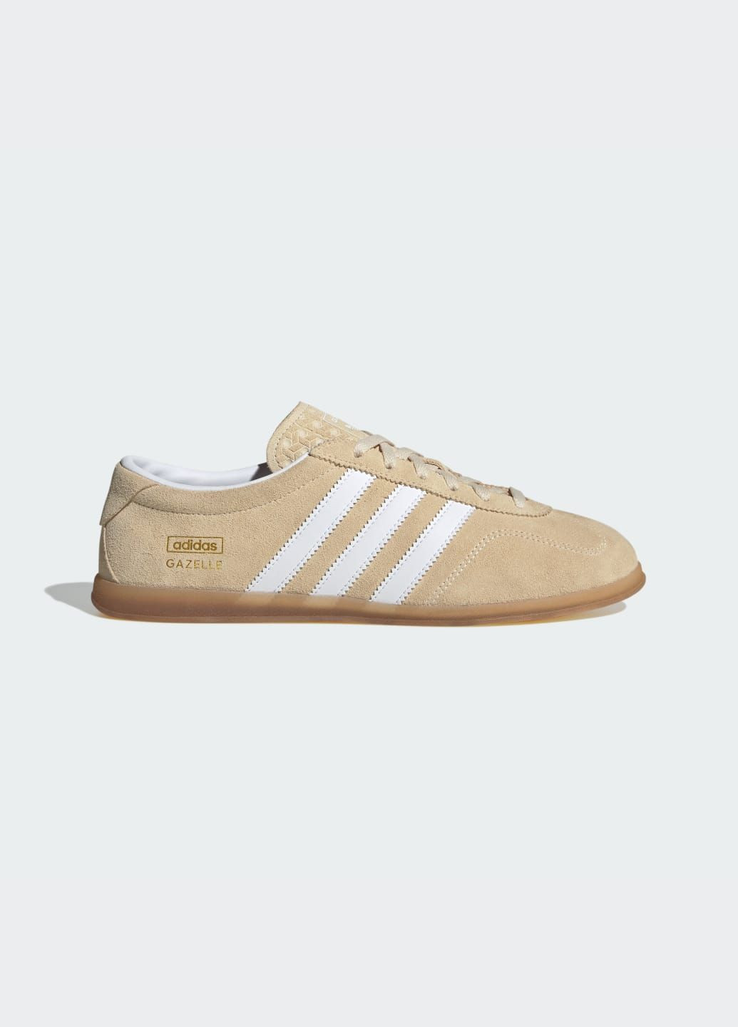 Кроссовки Gazelle Lo Pro adidas бежевые всесезоны (348033697)