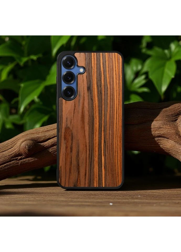 Накладка SkinBacker Wood для Samsung Galaxy S24 Палисандр (80170) Stenk (375427180)