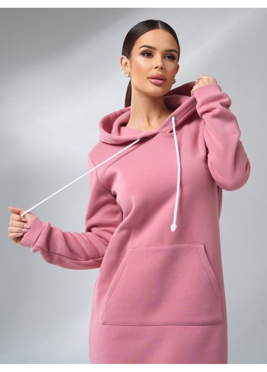 Рожева повсякденний сукня issa pus 11104 рожевий ISSA PLUS