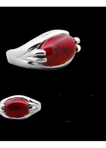 Стильное кольцо с кораллам, 17 р. Амина, 9433 No Brand (353827949)