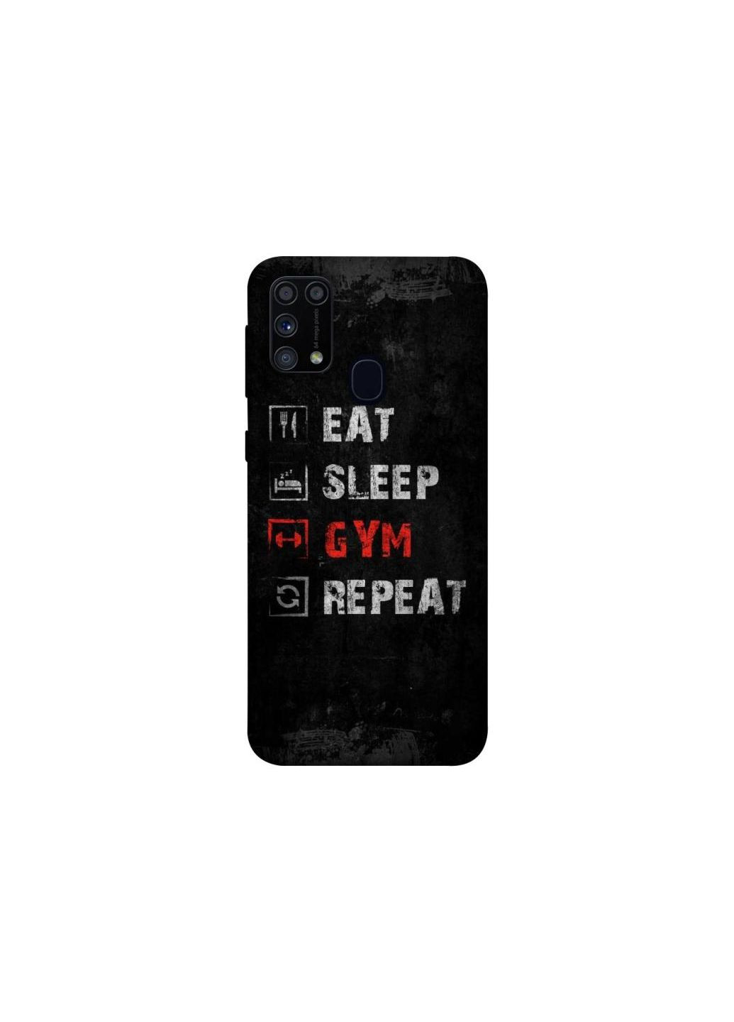 Чехол на Samsung Galaxy M31 Gym Frontalka (354202916)