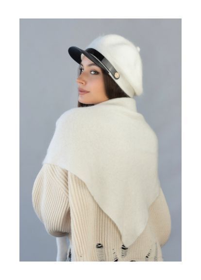 Жіночий комплект «Іві», берет з козирком та косинка Braxton (369378908)
