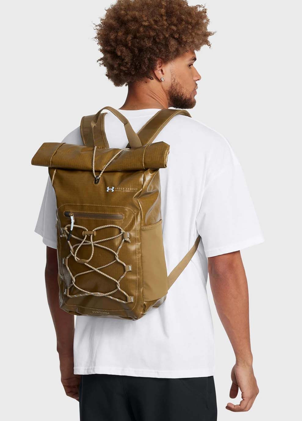 Рюкзак UA Summit SM BP 18L коричневый 25х43х10 см Under Armour (367597880)