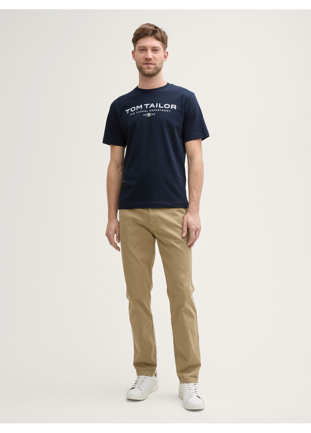 Темно-синяя футболка Tom Tailor