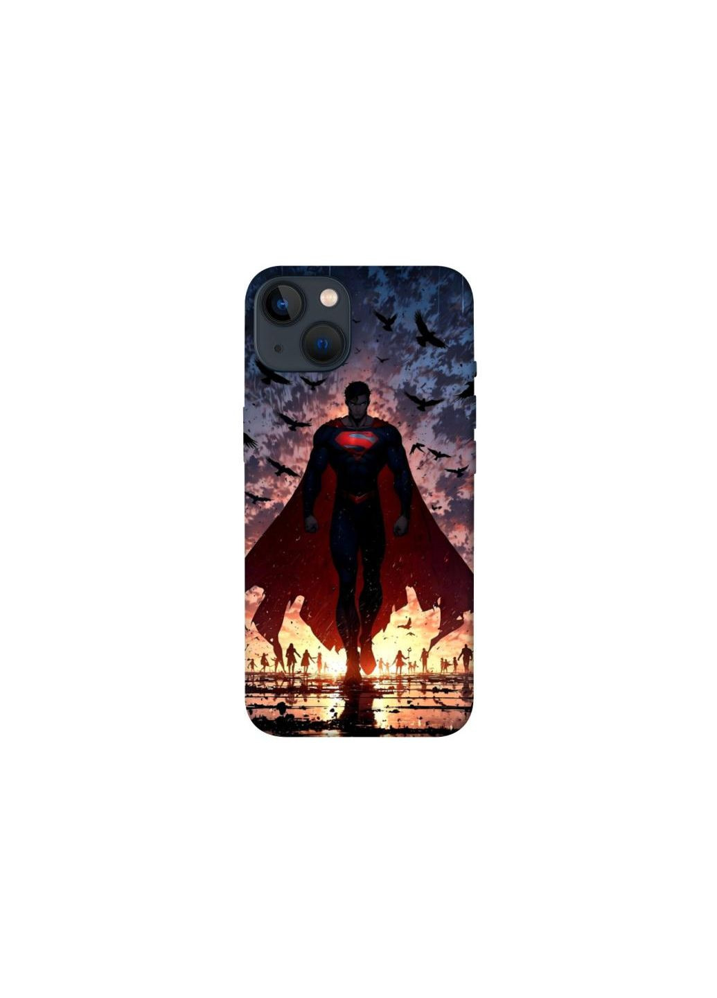 Чехол на Apple iPhone 13 (6.1") superman v233 Frontalka (349829164)
