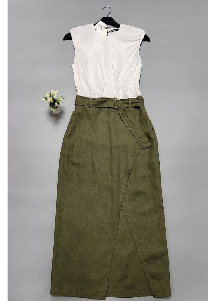 Комбінована сукня 8381/709 Zara