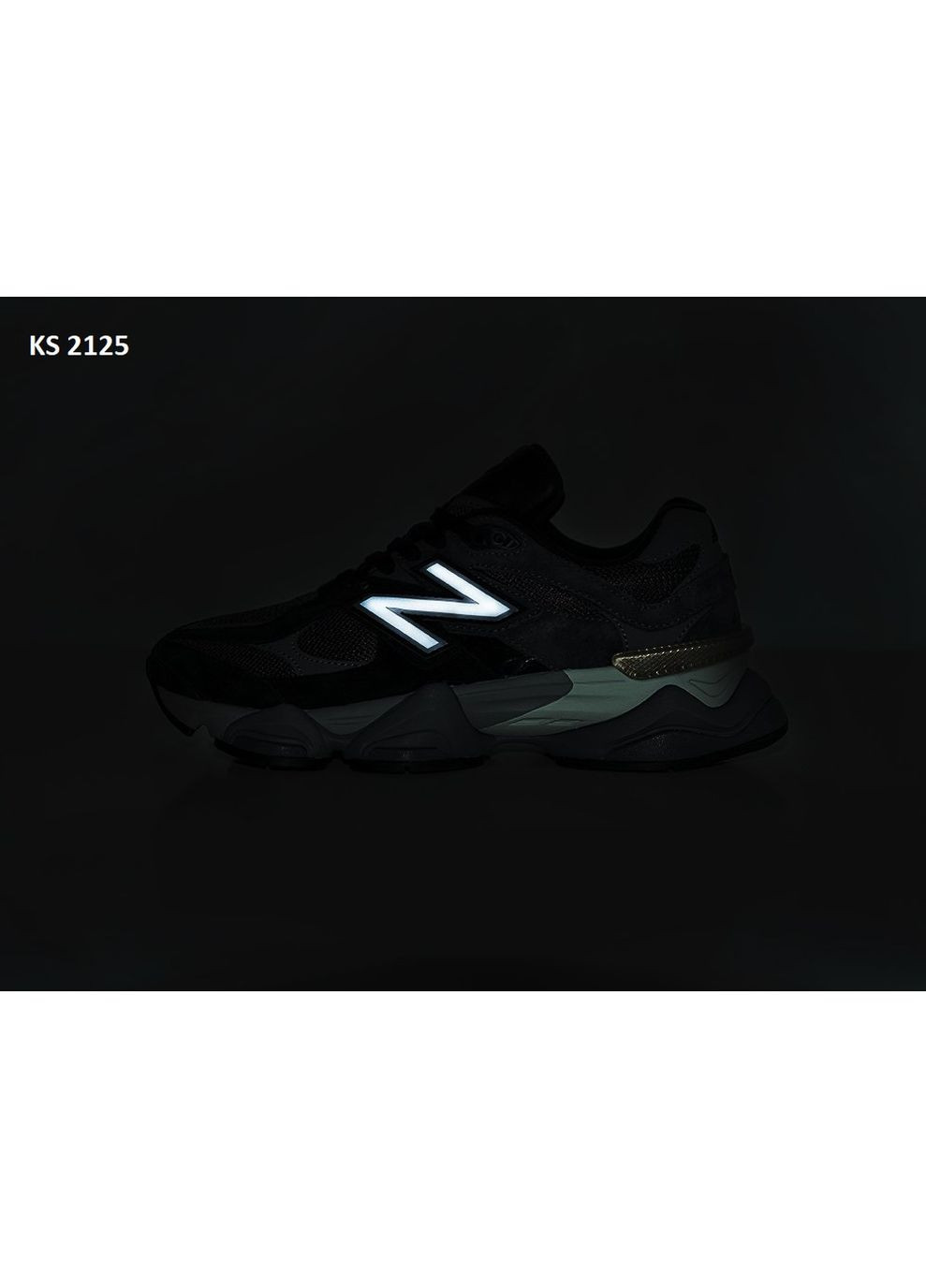 Черные демисезонные кроссовки мужские new balance 9060 black gray нью беланс 9060 No Brand