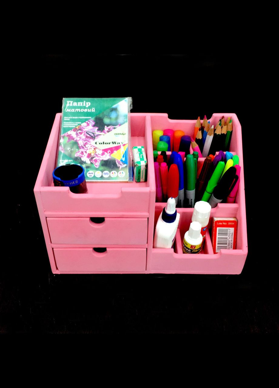 Настольный органайзер из дерева Лорел барби (КНЦ-006750) No Brand (328228444)