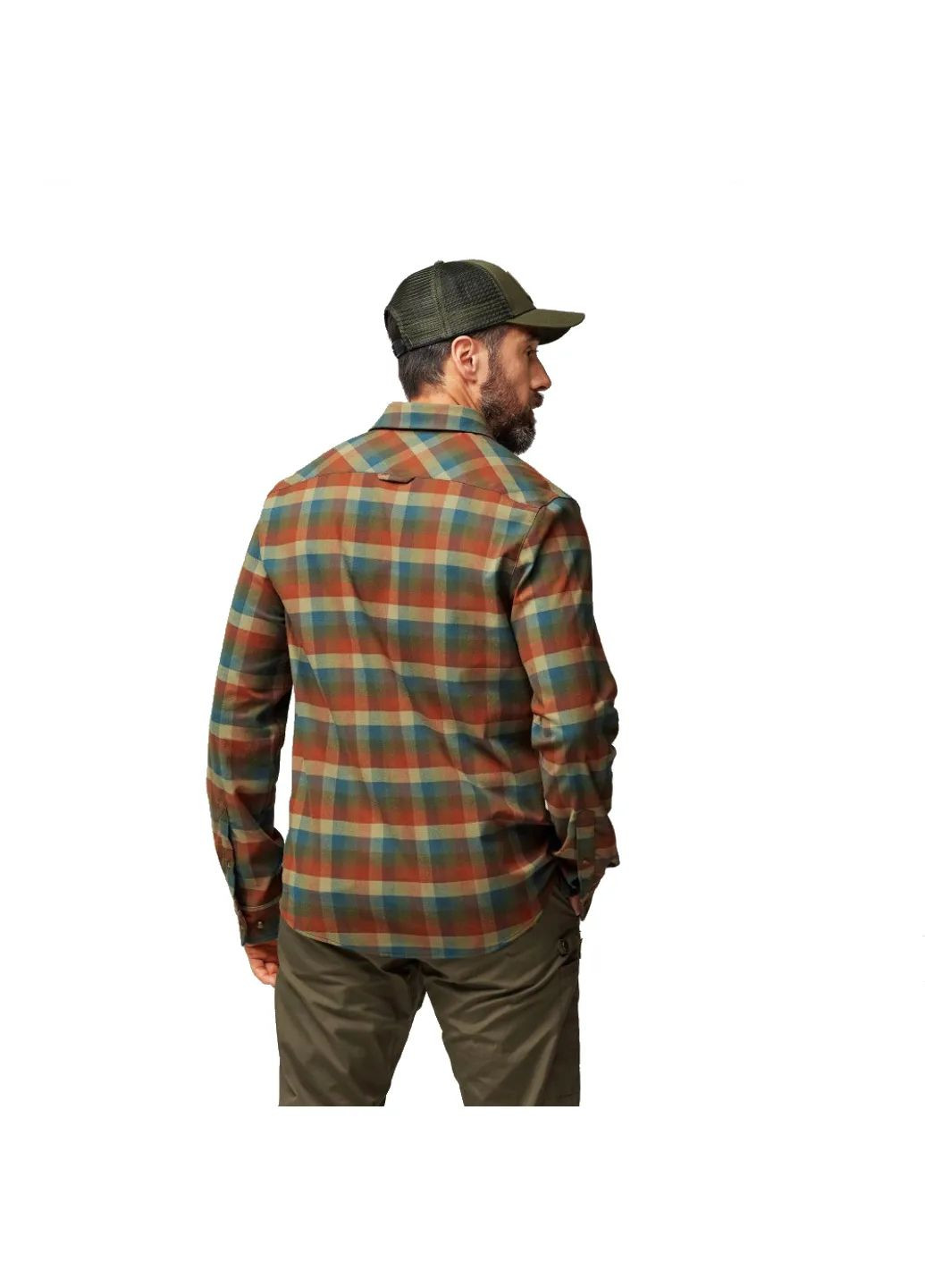 Коричневая рубашка Fjallraven