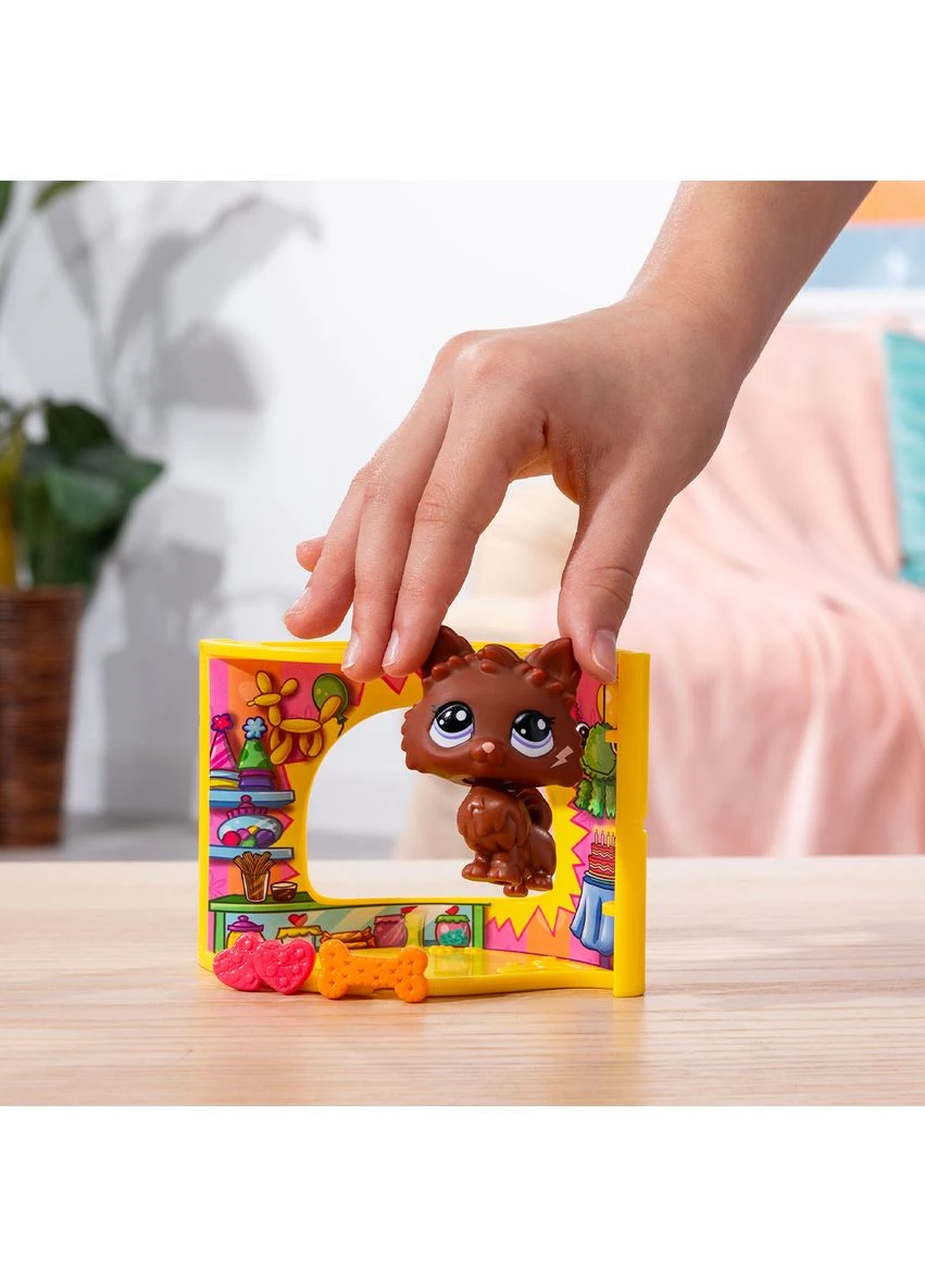 Ігровий набір Свято піньяти пластиковий 10,9х4,7х8,7 см Littlest Pet Shop (389079040)